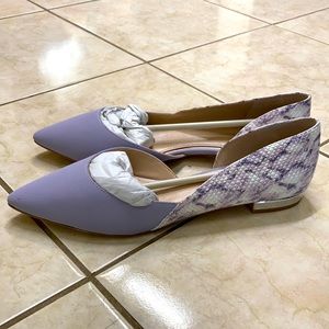 White House black market purple flats, brand new.